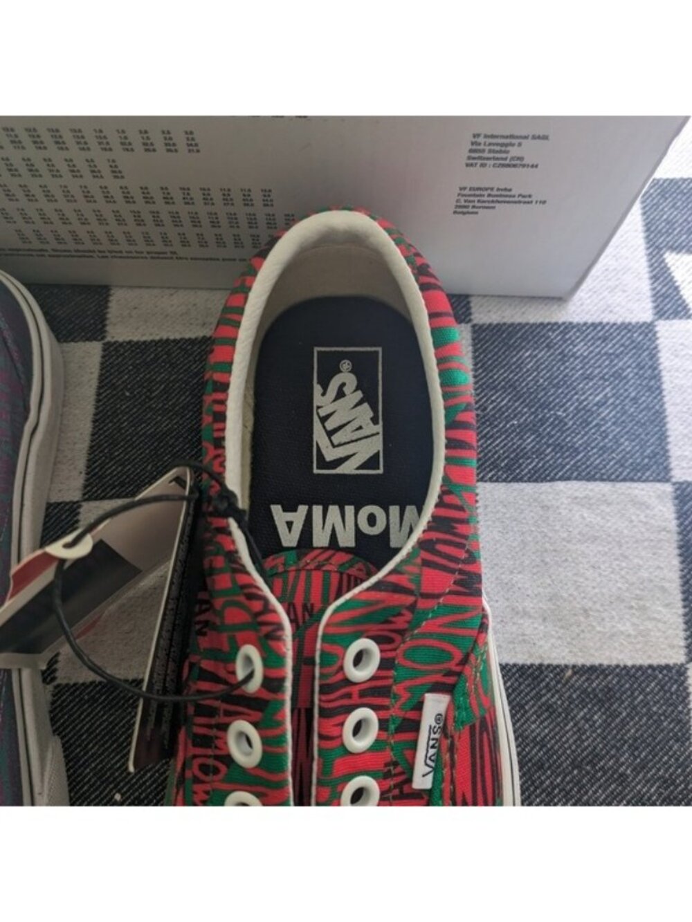 Vans Off The Wall Era Youth MoMA Faith Ringgold Freedom 0926 - Picture 11 of 13
